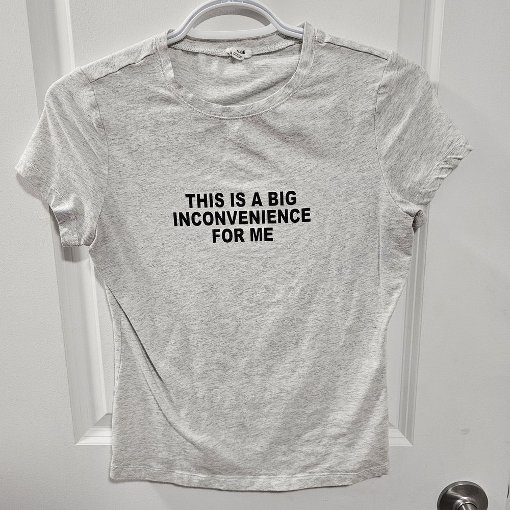 Gray Graphic T-Shirt